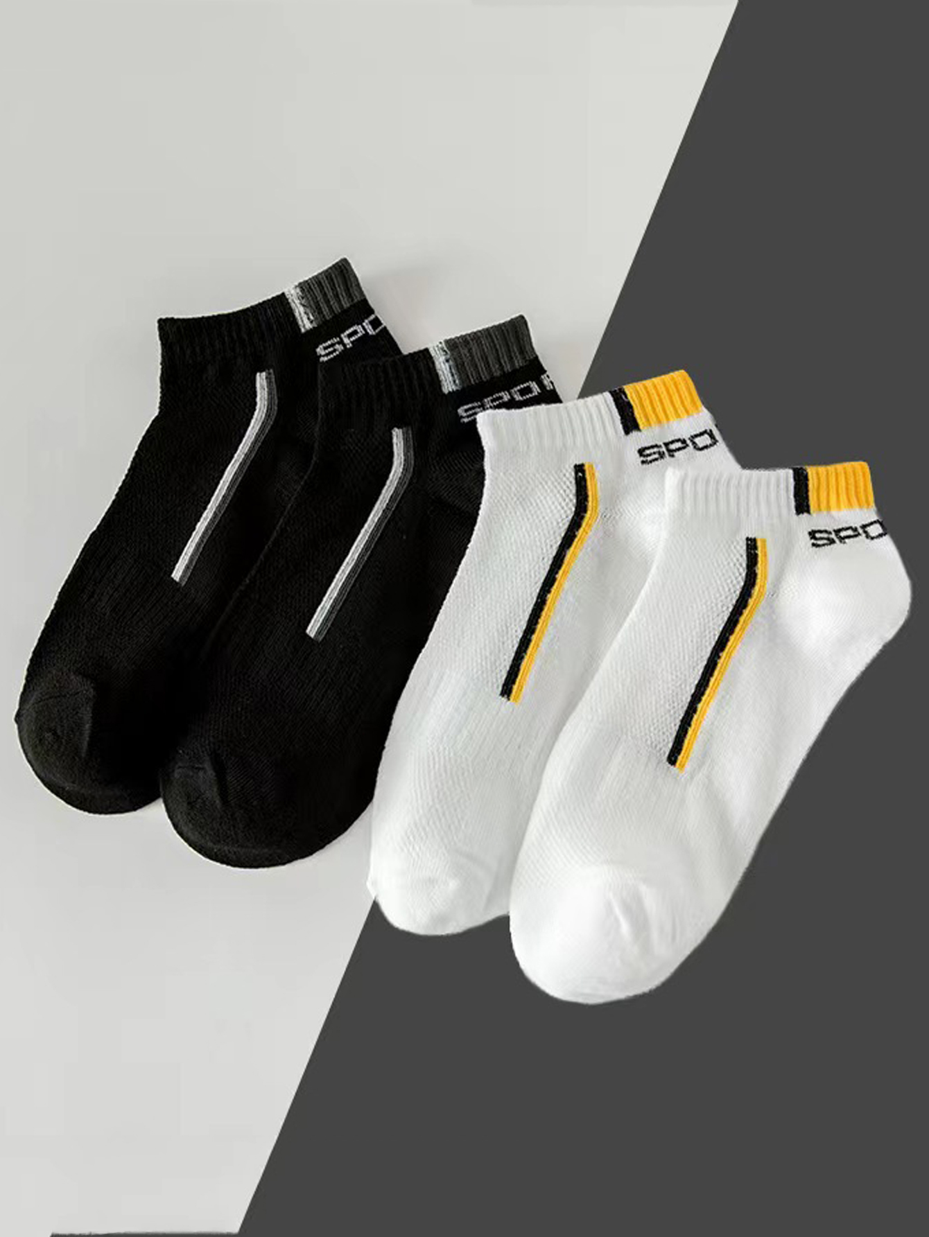 남성용 미끄럼 방지 발목 양말 블록 프린트 5/20/4 - Ankle Sock Low Cut 리뷰 및 가격