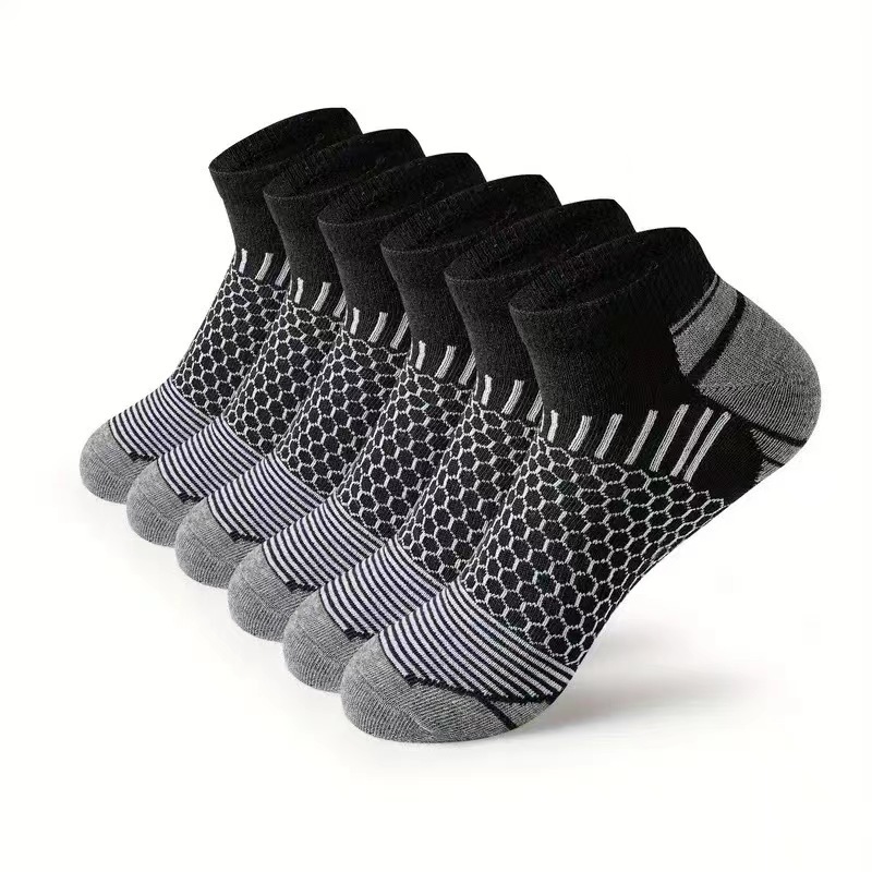 12 쌍 남성용 운동 양말 발목 달리기 사이클링 허니컴 - Ankle Sock Low Cut 리뷰 및 가격
